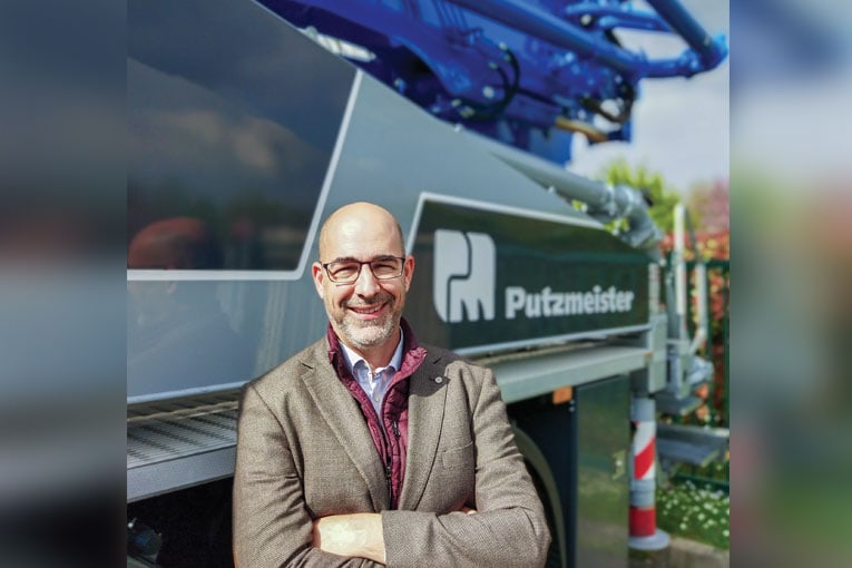 Iván Martinsanz est le nouveau directeur général de Putzmeister France, depuis quelques moins maintenant. [©Putzmeister]