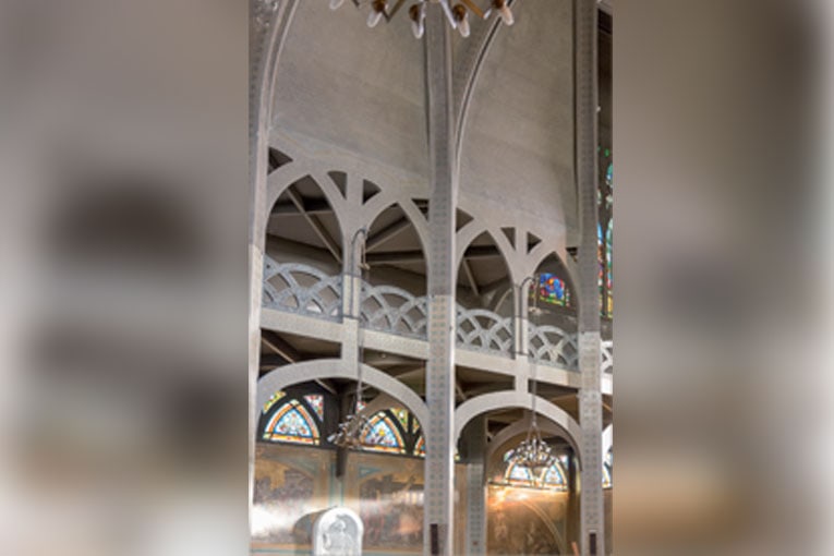 L’église Saint-Jean-de-Montmartre, à Paris où Baudot a utilisé le ciment armé. [©ACPresse]