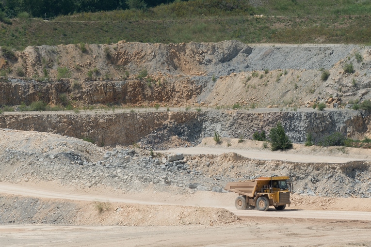 En Nouvelle-Aquitaine, les carrières et matériaux de construction ont généré un chiffre d’affaires de 1,09 Md€. [©ACPresse]