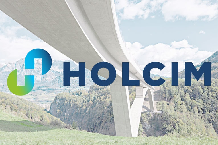 Le groupe cimentier Holcim dévoile sa nouvelle identité visuelle. [©Holcim]