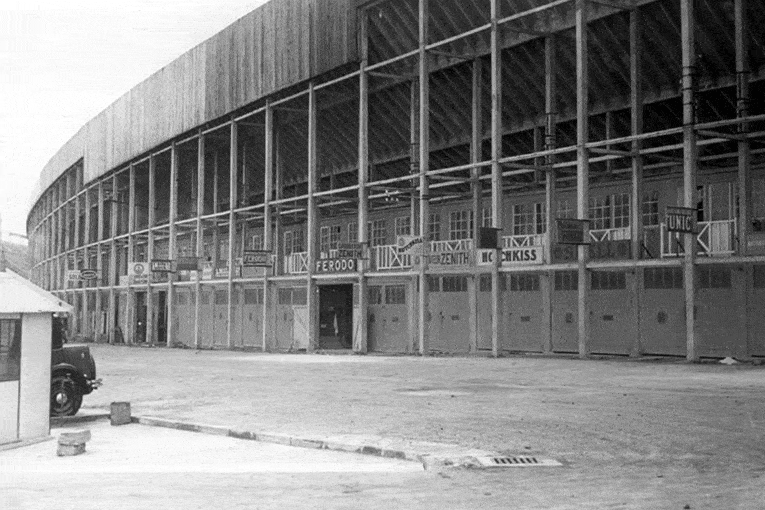 En septembre 1924, le circuit de Linas-Montlhéry est inauguré, après six mois de travaux. [DR]