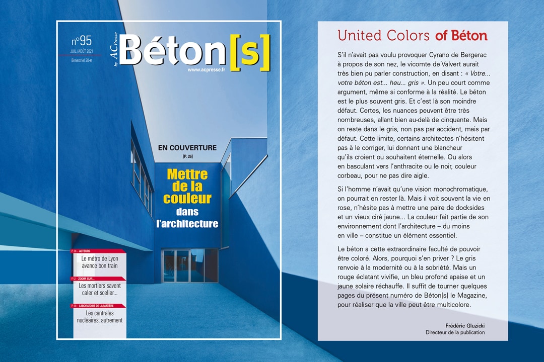 Béton[s] le Magazine n° 95 prend des couleurs