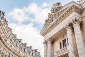 La Bourse de Commerce a ainsi été restaurée dans son état de 1889 sans l’altérer. [©Vladimir Partalo]