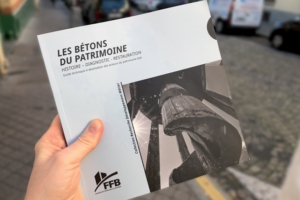 Le guide intitulé “Les bétons du patrimoine” est disponible auprès de la librairie de la FFB (SEBTP), au prix de 30 € TTC. [©GMH/ACPresse]