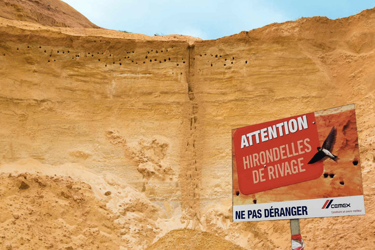 l’Unicem a attribué le label RSE “Exemplarité” à Cemex pour son engagement en faveur de la biodiversité et de la sécurité des employés sur ses sites. [©Cemex]