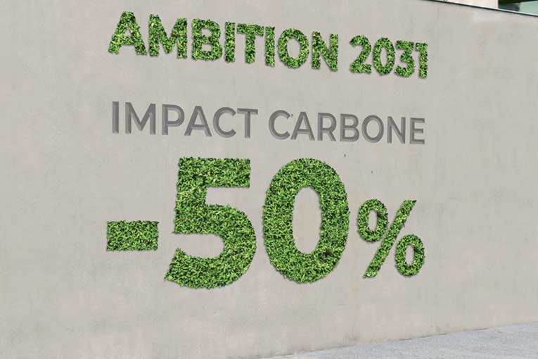 KP1 affiche ses ambitions à l’horizon 2031 : réduire de moitié son impact carbone. [©KP1]