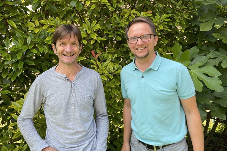 Jean-Louis Ehrhard et Axel Stabnau, créateurs de la plate-forme Green Renovation. [©Green Renovation]