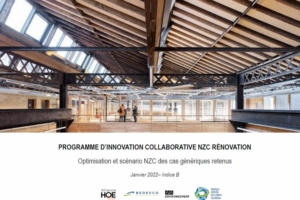 NZC Rénovation vise à établir une méthode pour augmenter la performance des bâtiments existants sur l’ensemble de leur cycle de vie [© HQE-GBC]