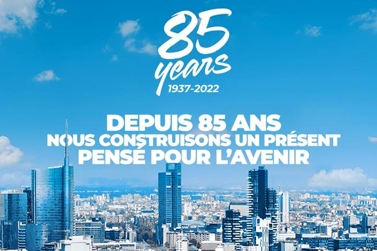 Entreprise italienne spécialisée dans la fabrication d’éléments de construction, Mapei fête cette année ses 85 ans d’existence. [©Mapei]