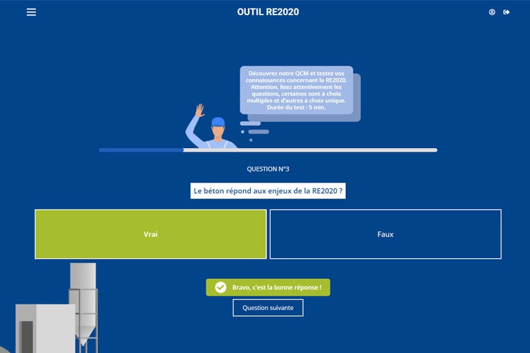 Le SNBPE a développé une formation e-learning dans le cadre de la RE 2020. [©SNBPE]