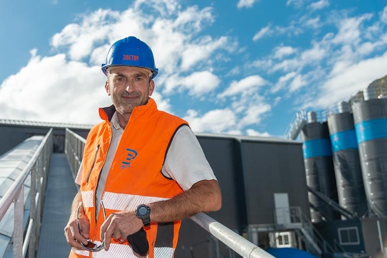 Emmanuel Garcia, directeur technique de 3B Bétons. [©ACPresse]