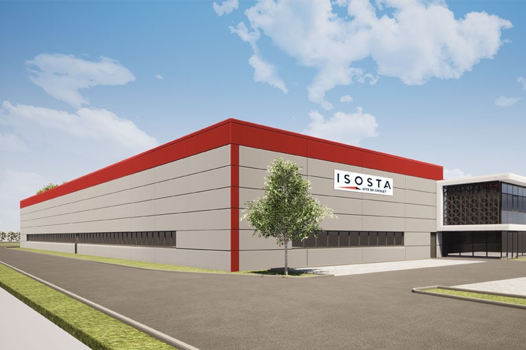 L'extension de l'usine de Cholet (49) permettra de doubler la surface de production d'Isosta. [©Isosta]
