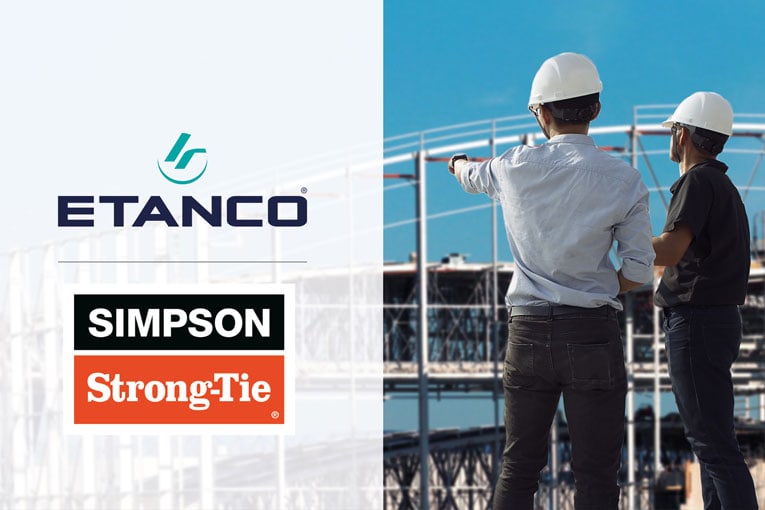 Etanco intègre le groupe Simpson Strong-Tie. [©Simpson Strogn-Tie]