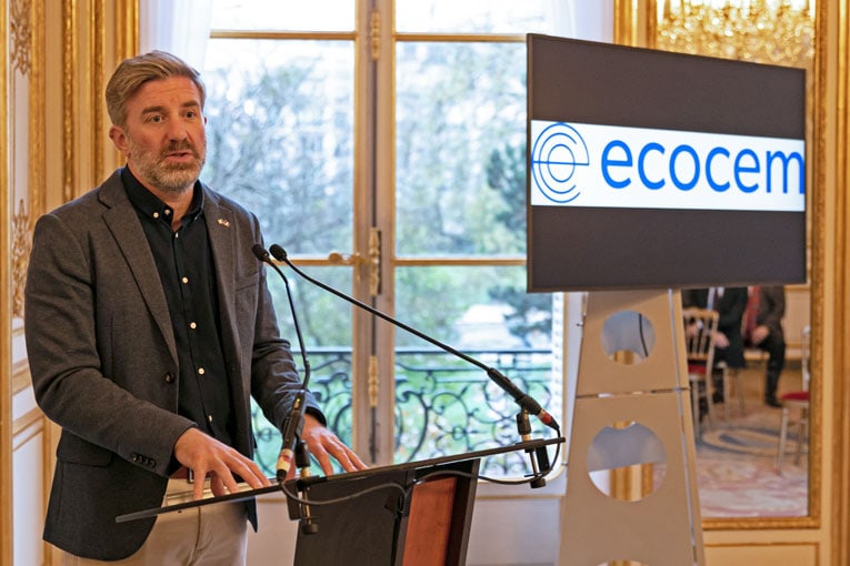 Conor O’Riain, directeur général Europe et France d’Ecocem.