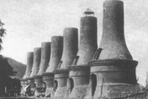 En 1853, Joseph Vicat se lance dans la fabrication industrielle du ciment artificiel, avec la création de la cimenterie Vicat du Genevrey. [©Vicat]