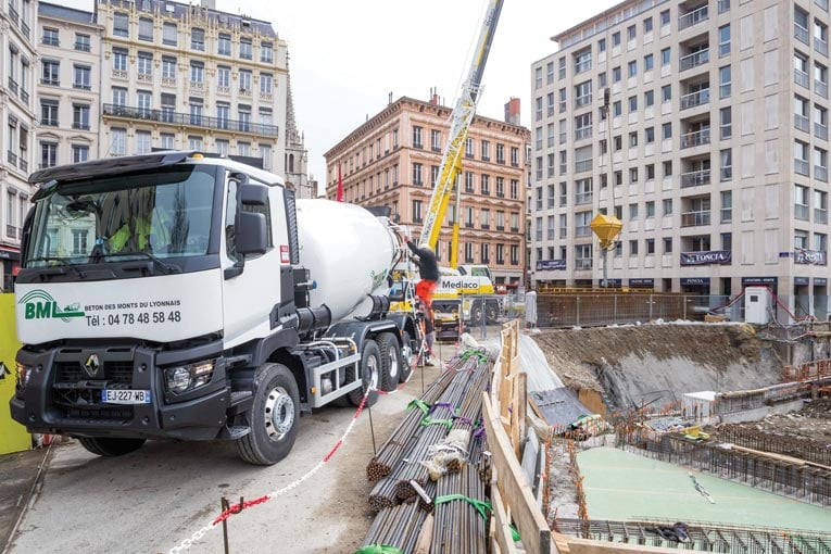 La qualité d’accès aux zones de chantier est indispensable à des livraisons en sécurité. [©BML]