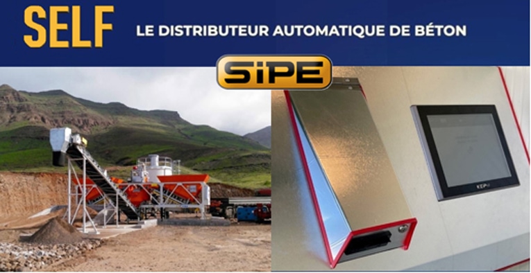 SIPE lance les centrales à béton SELF