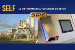 SIPE lance les centrales à béton SELF.