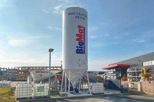 BigMat Camon a mis en place une nouvelle offre de bétons en libre-service : Béton2Go. [©BigMat]