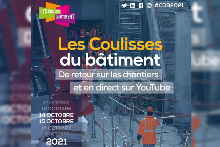 “Les Coulisses du Bâtiment” auront lieu les 13 et 14 octobre prochains. [©FFB]