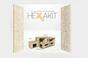 La gamme Hexakit est adaptée pour des applications sur plancher, mur, toiture ou en support d’étanchéité. [©Piveteaubois]