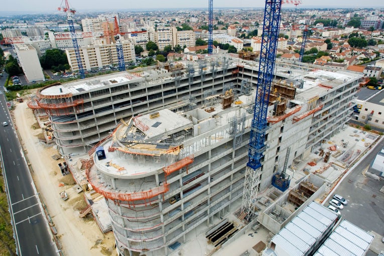 Le secteur du bâtiment en Ile-de-France est en constante évolution. [©Sogea]