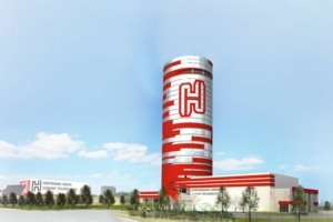 La future usine suisse d’Hoffmann Green sera calqué sur le site de production H2 de Bournezeau, en Vendée. [©Hoffmann Green Cement]