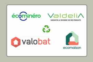 Valobat, Ecominero, Ecomaison et Valdelia ont été agréés par le ministère de la Transition écologique pour recycler les déchets dans le secteur du bâtiment. [©ACPresse]