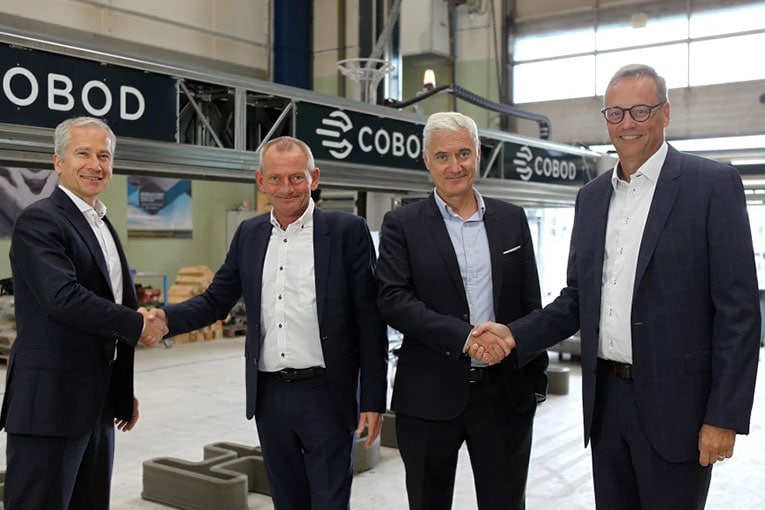 Holcim investit dans la technologie d’impression 3D de Cobod. [©Cobod]