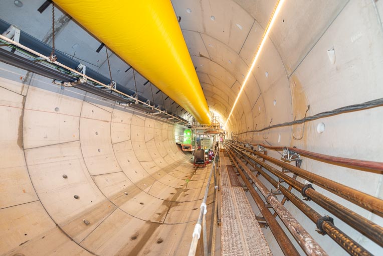 Le tunnel du lot de la ligne 18 doit se développer sur une longueur de 11,8 km. [©ACPresse]