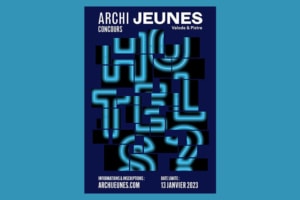 Les étudiants ont jusqu’au vendredi 13 janvier 2023 pour s’inscrire au concours Archi Jeunes. Puis, jusqu’au 8 mars pour rendre leur dossier. [©Valode & Pistre]