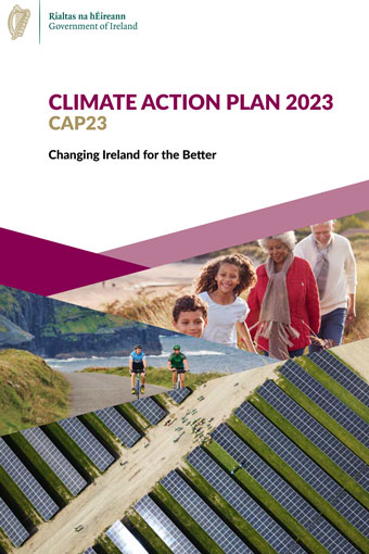 Le gouvernement irlandais a publié son “Climate Action Plan 2023”. [©Gouvernement d’Irlande]