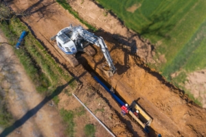 Vinci Construction regroupe aujourd’hui ses activités du secteur de l’hydraulique au sein de Sogea Environnement. [©Actophoto/Sogea Environnement - Syndicat Intercommunal des Eaux des Monts du Lyonnais]