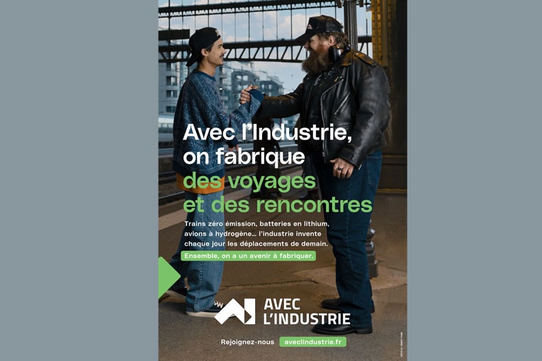 Grosse campagne de communication de l’industrie à destination des jeunes, des demandeurs d’emploi et des salariés en reconversion. [©Opco 2i]