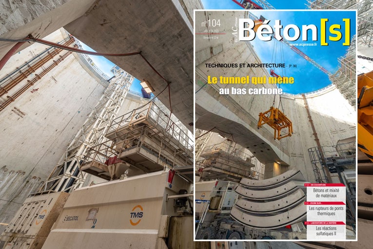 Béton[s] le Magazine 104 parle de mixité… des matériaux.