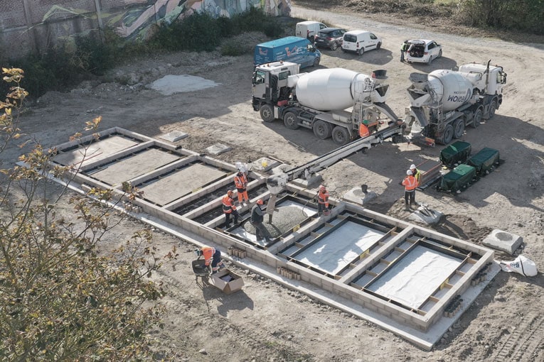 Dans son usine de Lumbres, Eqiom récupère, calcine et intègre les sédiments dans la fabrication de matériaux. [©Eqiom]