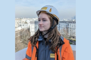 Laure Rousselet, conductrice travaux chez Spie Batignolles Outarex [©ACPresse]