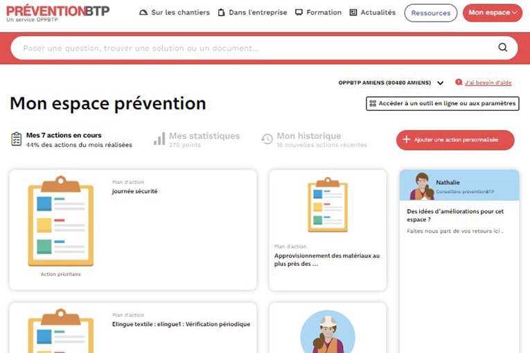 L’OPPBTP continue de s’appuyer sur le digital pour mobiliser les entreprises du BTP en prévention. Avec une mise à jour de sa plate-forme existante.