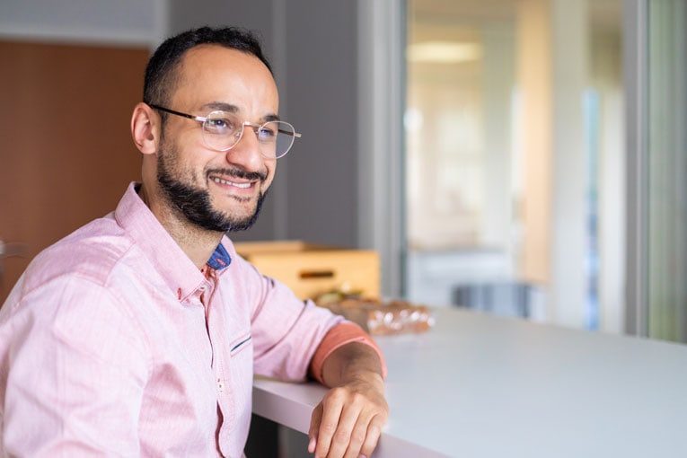 Jaouad Nadah est le nouveau chef de projet “Innovation” d’Ecocem. [©Ecocem]