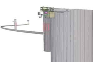 Pour mener à bien cette réalisation complexe, l'utilisation du logiciel Tekla Structures s'est révélée indispensable pour Enser. [©Enser]