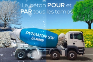 Mapei lance Dynamon SW, adjuvants pour les bétons à empreinte carbone réduite