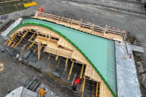 Le Beautiful Bridge de Genève a bénéficié d'un coffrage SMG Turtschi.