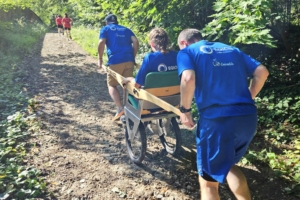 Les collaborateurs d’Eqiom ont participé à la course “Ensemble”. [©Eqiom]