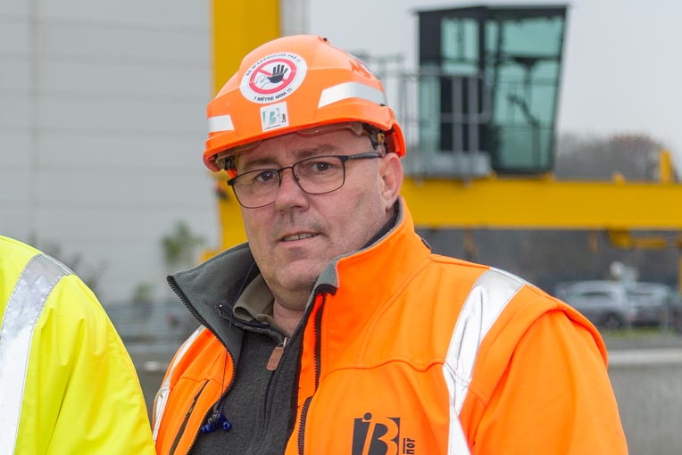 Jean-Philippe Patrat est le directeur industriel de l’entreprise de préfabrication L’Industrielle du Béton.
[©ACPresse]
