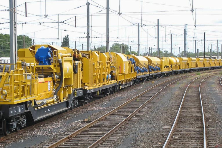 Le Train Béton de Corea offre une capacité de production allant de 60 à 300 m3/h. [©Corea]