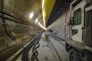 Vinci sera en charge de valoriser des matériaux du chantier du TGV Lyon-Turin. [©ACPresse]