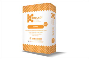 Kholao compte trois produits complémentaires : Kholao Chape, Kholao Colle, Kholao Joint. Ici, le Kholao Chape. [©Saint-Astier]
