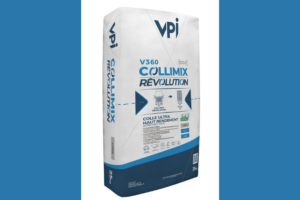 Le V360 Collomix Révolution de Vicat VPI offre de nombreux avantages, tant sur le plan environnemental que sur la mise en œuvre sur le chantier. [©Vicat VPI]