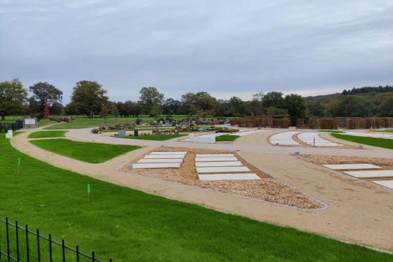 Bonne Sabla est le n° 1 des préfabricants béton dans le domaine du funéraire. [©Bonna Sabla]