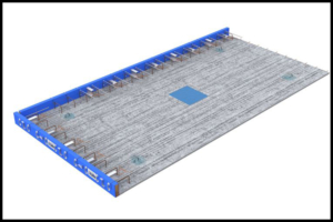 La Prédalle Thermik KP1 permet d’obtenir un Psi réduit compris entre 0,22 et 0,30 W/m.K pour des constructions en béton. [©KP1]